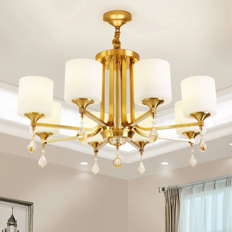 

Modern LED chandelier living room suspended lamps American luminaires bedroom lighting home fixtures dining room hanging lights