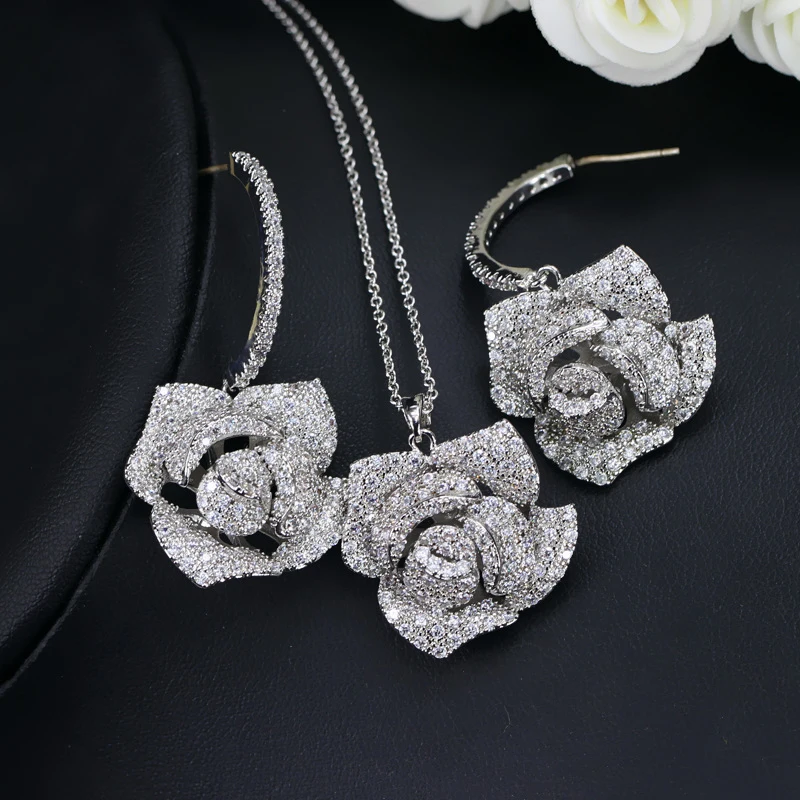 Rose Gold Jewelry Set