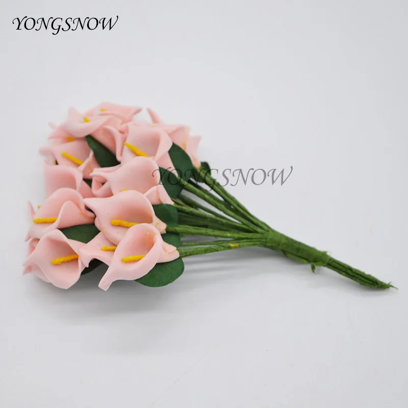 12pcs/lot 2cm Artificial Calla Lily Flower For Home Garden Decoration Bridal Bouquet Wedding Birthday Party Craft Supplies 8Z 12pcs/lot 2cm Artificial Calla Lily Flower For Home Garden Decoration Bridal Bouquet Wedding Birthday Party Craft Supplies 8Z