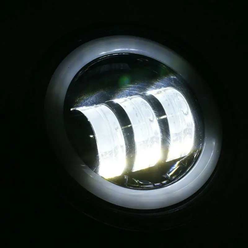 4.5inch led fog light with halo ring8800