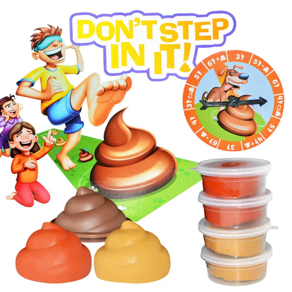 

Hide-and-seek Blindfolded Poop-dodging Fun Blindfold Poop Trick Game Funny Gadget Prank Jokes