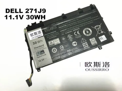 Новый OUSSIRRO 271J9 YX81V аккумулятор для Dell Latitude 13 7000 серии 11.1 В 30Wh | Компьютеры и офис