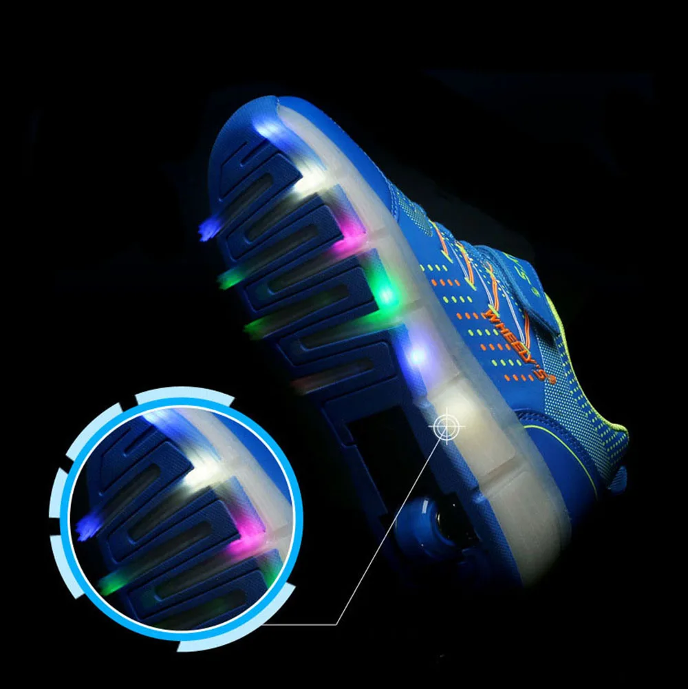2019 Luminous Sneakers Kids Glowing Sneakers With Wheels Roller Skate Shoes Kids Shoes Led Light Up Shoes For Boys Girls 2019 Luminous Sneakers Kids Glowing Sneakers With Wheels Roller Skate Shoes Kids Shoes Led Light Up Shoes For Boys Girls