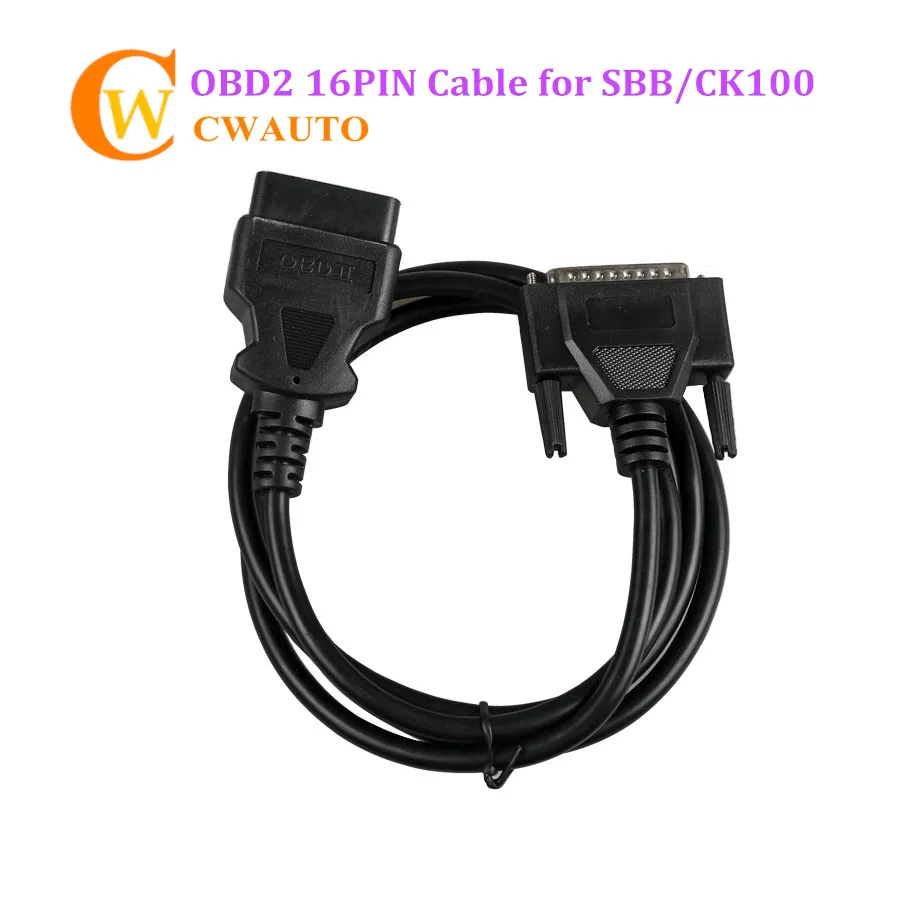 

OBD2 16PIN Main Cable for SBB Auto Key Programmer 16 Pin Main Cable For CK100 Key Programmer