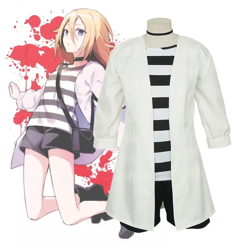 

Anime Angels of Death Cosplay Ray Cotumes Satsuriku no Tenshi Rachel Gardner Daily Outfit Halloween Party Wear