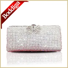 Diamant Braut Abendtasche High Grade Voller Eva Clutch Gold und Schwarz Clutch Bag Hochzeit Handtasche #80302