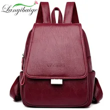 Винтажный кожаный женский рюкзак, роскошный рюкзак для путешествий, дизайнерские женские школьные сумки для девочек-подростков, рюкзак Mochila Sac, новинка