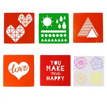 1 шт. самодельная буква вечерние торт stencil Boquillas Para Reposteria трафарет для напыления на торт украшения печати Торт сахарный поделка инструменты