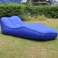 Outdoor Lazy Inflatable Air Sofa Bed Portable Outside Garden Furniture Garden Mattress Inflatable Couch Beach Lounge