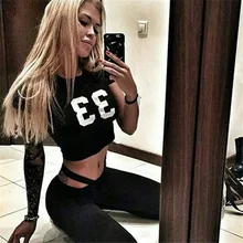 2017 Summer 2 unids font b Women b font Clothing Patchwork Tracksuit Crop Top Tanks And