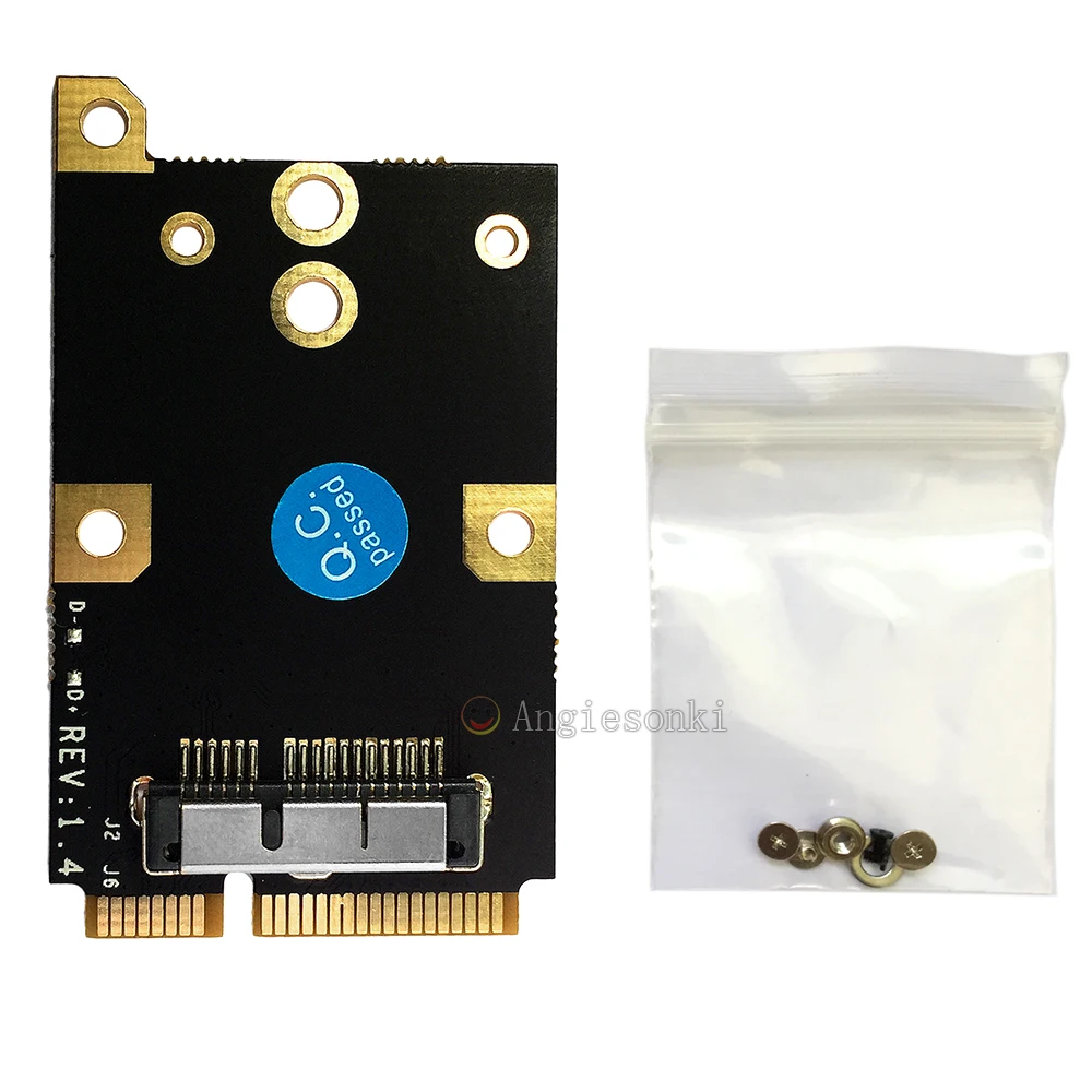 52 pin Mini PCI-E преобразует карты WI-FI адаптер для BCM94360CD/BCM94331CD/BCM94360CS2/BCM94360CSAX ноутбука сетевой