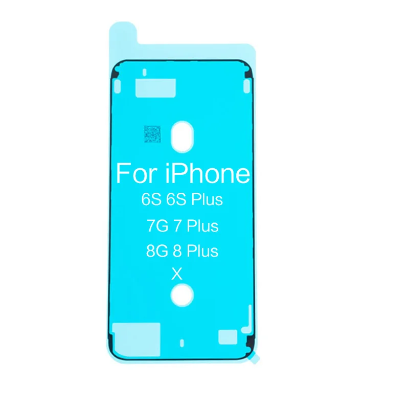 50 шт. Водонепроницаемая наклейка для iPhone 6 S Plus 7 Plus 8 Plus X рамка ЖК-дисплея рамка уплотнительная лента Клей Ремонт Запчасти