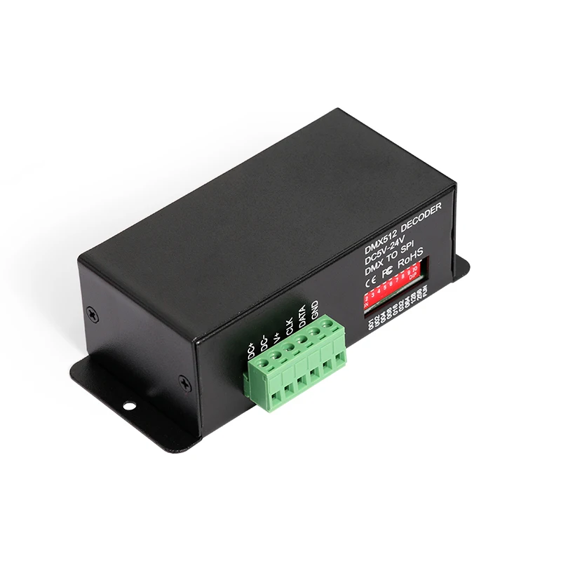 DC5V 24V DMX512/1990 входной сигнал DMX512 технические данные светодиодный контроллер с