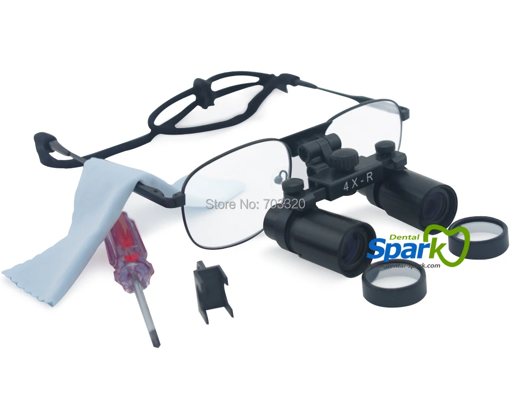4X 360 460mm Operating Surgical Loupes Medical Loupe Magnifying