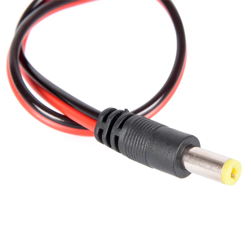 

10PCS 5.5x2.1/5.5*2.1mm 12V DC Power Cable Jack Plug male Plug for CCTV Security Camera LED Power Plug