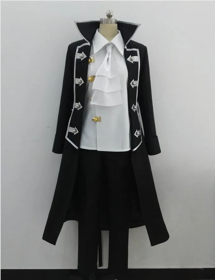 

Hot Anime Japanese Pandora Hearts cosplay Gilbert Nightray cos Unisex Halloween party costume set (coat+shirt+pants)