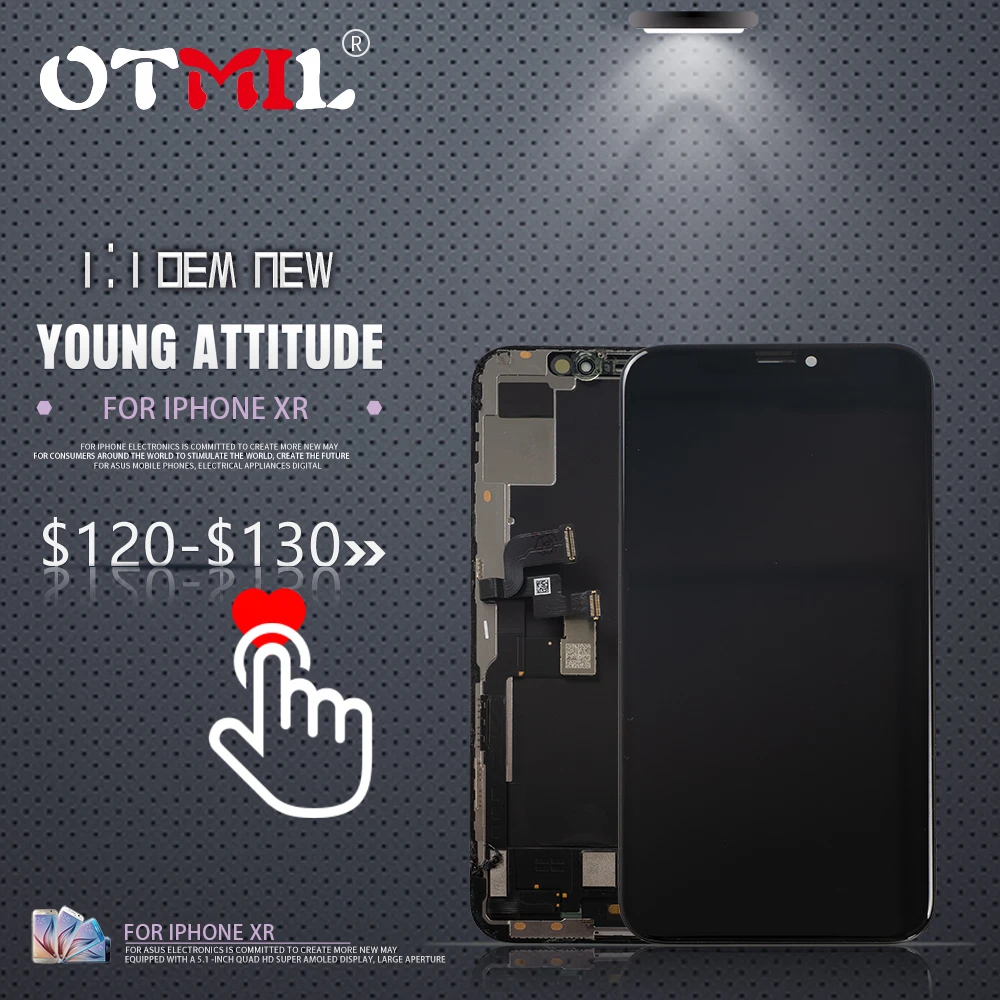 

No Dead Pixel 6.1" OEM For iPhone XR LCD Display Touch Screen Assembly Replacement A2105 A1984 A2107 A2108 For iPhone XR LCD #1
