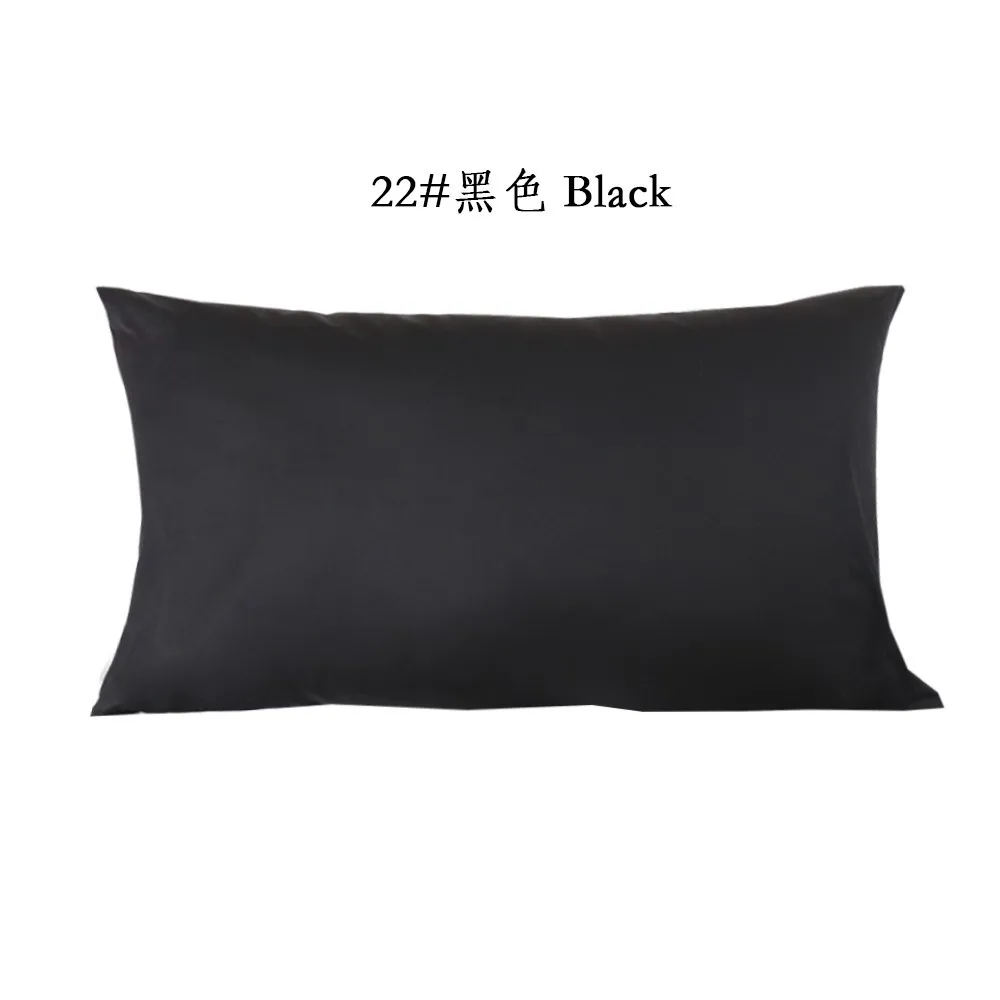 Black pillow cover color option
