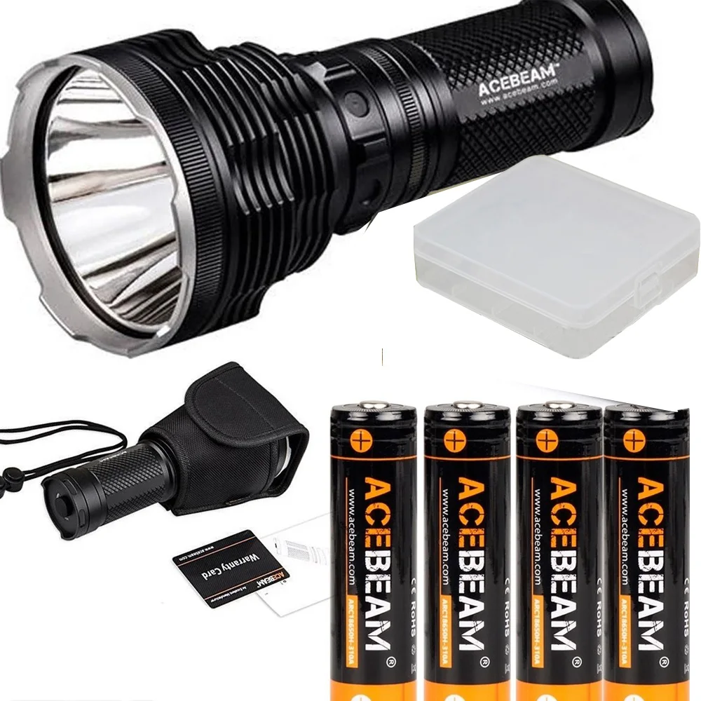 

ACEBEAM K70 Handheld Flashlight CREE XHP35 LED max 2600 high lumen outdoor torch beam distance 1300 meter for search rescue