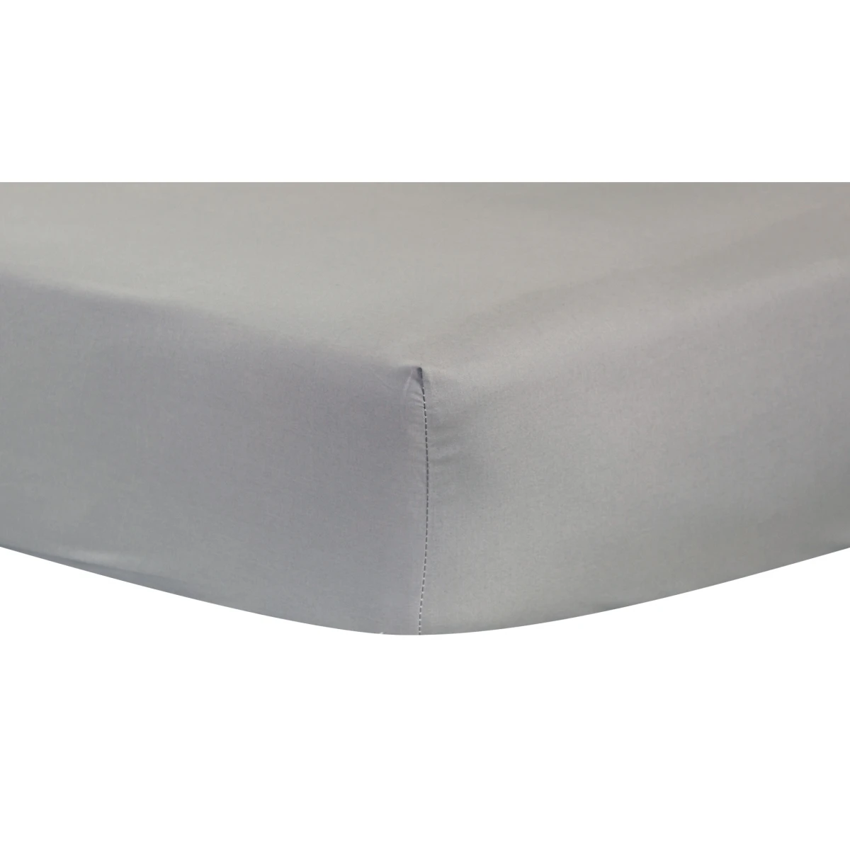 Trend-Lab 100590 Gray Fitted Crib Sheet (1)