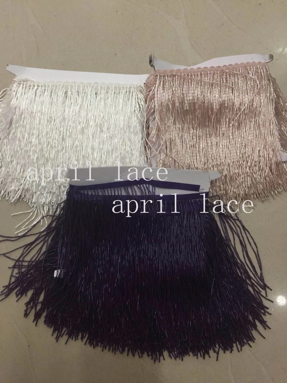 

yy036 # 5 yards /bag offwhite/pink/purple 15cm width ribbon fringe tassel for curtain /garment/decorative /dress decoration