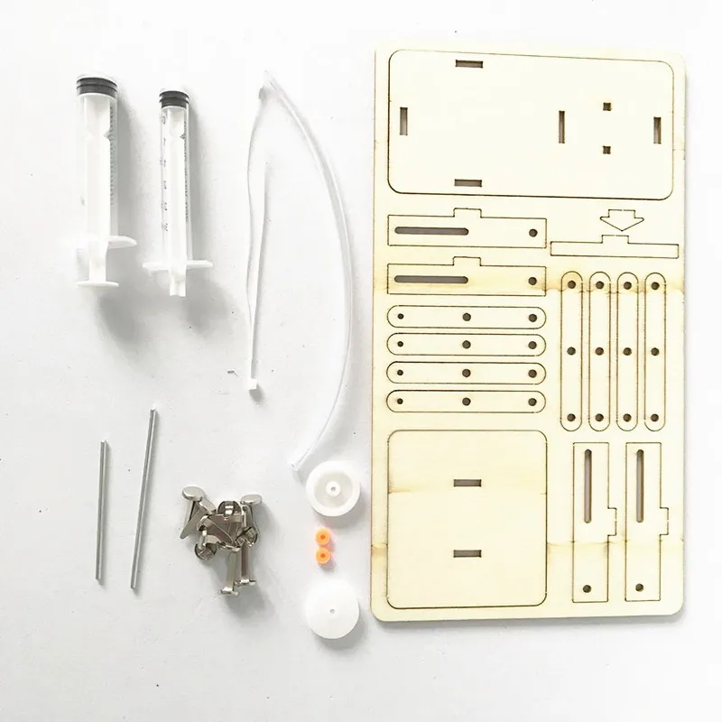Happyxuan Дети DIY Science Toys учебный набор для научных экспериментов гидравлический