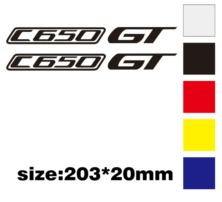 

Reflective sticker helmet decorative motorcycle fit for c650gt