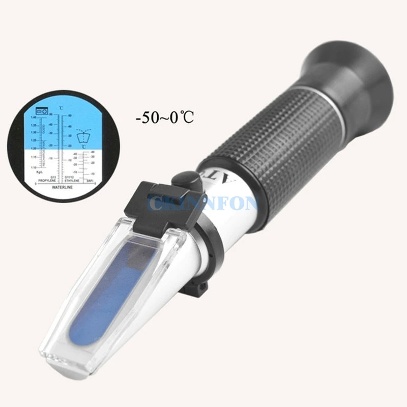 DHL 50PCS Handheld Refractometer Specific Gravity Analyzer Instrument