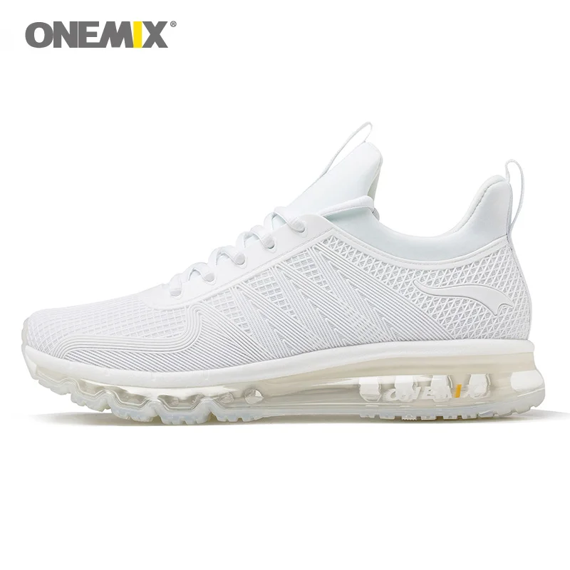 

Onemix running shoes for men high top shock absorption sports sneaker breathable light sneaker for outdoor walking jogging shoes