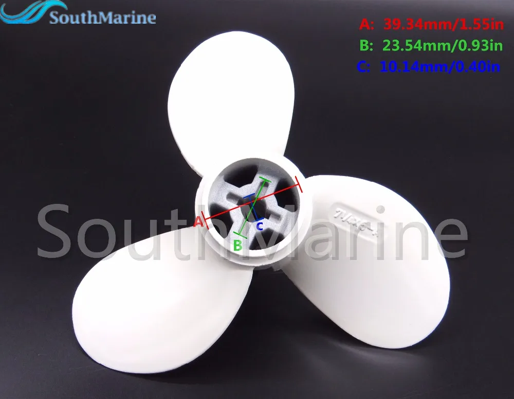 

T2-03000015 Propeller for Parsun HDX Makara T2 T2.6C Outboard Engine