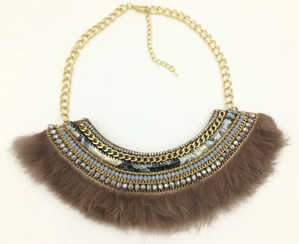 Новые модные ювелирные изделия ручной работы ожерелье с леопардом бохо стиль колье femme эффектное ожерелье