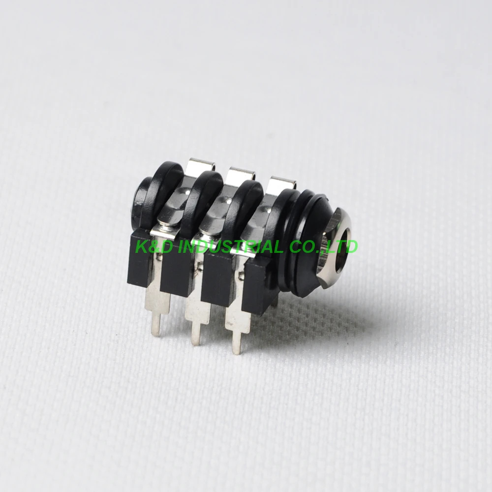 10pc 1 4 Cliff 6 35 Phone Jack 6pin PCB Headphone Audio Tube Amp Guitar Mono