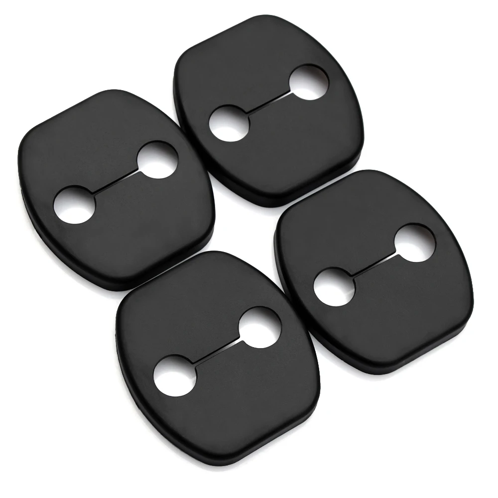 

4pcs Car Styling Door Lock Protection Cover Case For alfa romeo giulia stelvio Accessories