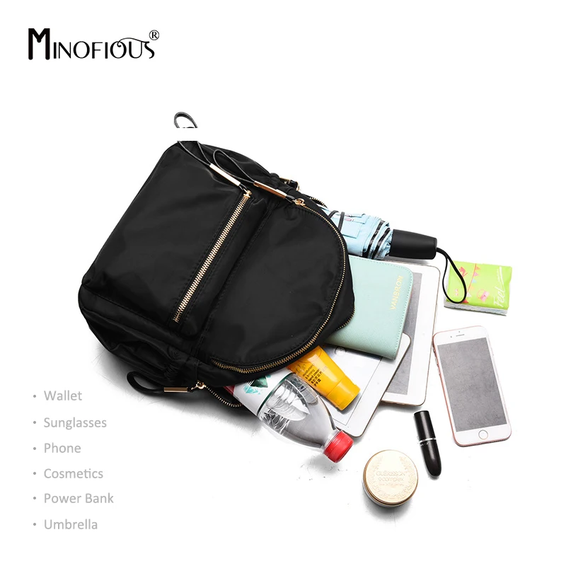 Многофункциональный рюкзак из искусственной кожи MINOFIOUS модные повседневные