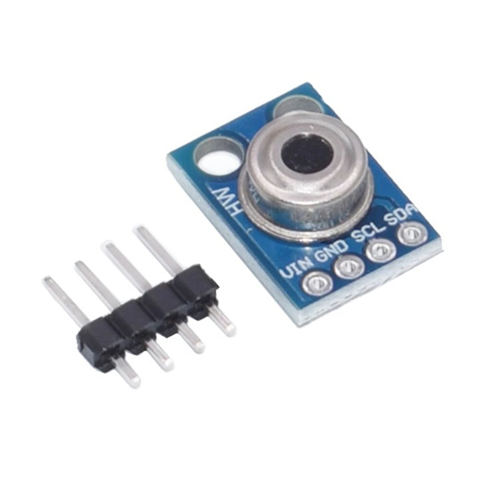 10 шт. GY-906 MLX90614 MLX90614ESF Бесконтактное инфракрасное Температура Сенсор модуль IIC