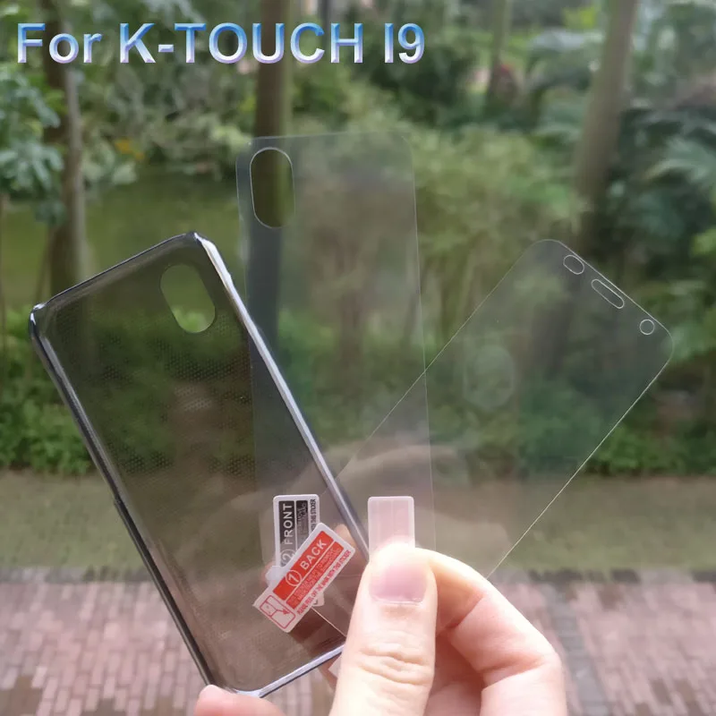 

3.5inch For K-TOUCH I9 case mini shell hard cases For K-TOUCH I 9 mini phone cover For K-TOUCH I9 HD soft screen protector film