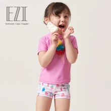 July/милый летний купальный костюм из двух предметов с рисунком мороженого для маленьких девочек; ; 18Y009