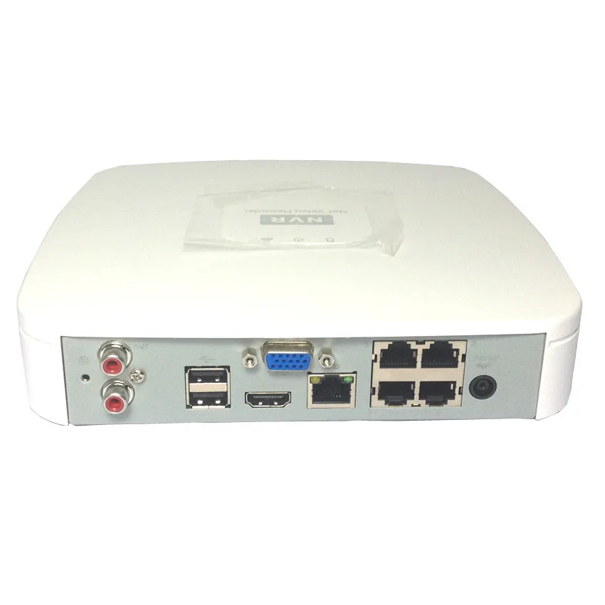 Мини 4CH 8CH NVR 4 POE порт NVR4104-P-4KS2 NVR4108-P-4KS2 до 8mp 4K& H.265 заменить NVR4104-P NVR4108-P для cctv ip камера