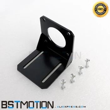 

3pcs/Lot 60ST Series L Type Mounting Servo Motor Bracket Holder fitted Black Alloy Steel for DIY