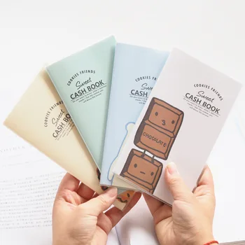

1pcs South Korea Stationery Qingyifang Snacks General 48k rubber case book Harry's morning 48k rubber case book