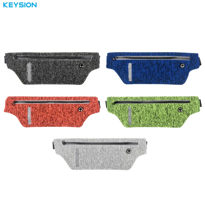 KEYSION 5.8'' Universal Waterproof Running Sport Belt Bag Pouch For iPhone 6 6s 7 Plus Samsung Galaxy S8 S7 Egde Phone Bags Case
