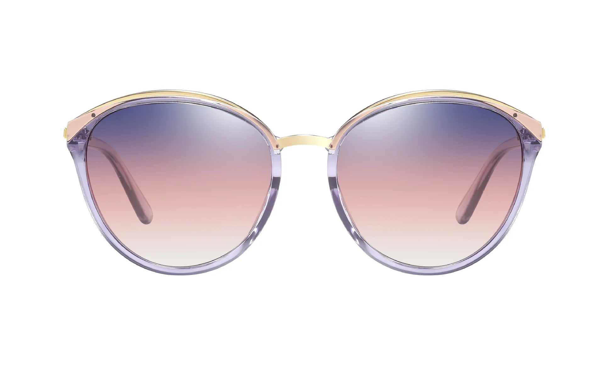 DEARMILIU дизайн женские круглые поляризованные солнцезащитные очки для вождения солнцезащитные очки «кошачий глаз» градиентные очки UV400 Gafas De Sol Оттенки для женщин