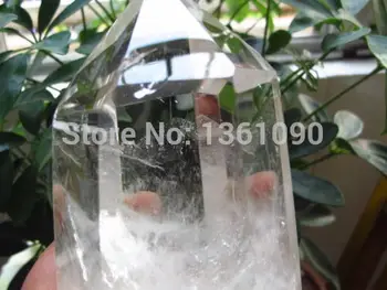 

xd j00337 AAA+++ NATURAL CLEAR RARE "pyramid" QUARTZ CRYSTAL POINT HEALING