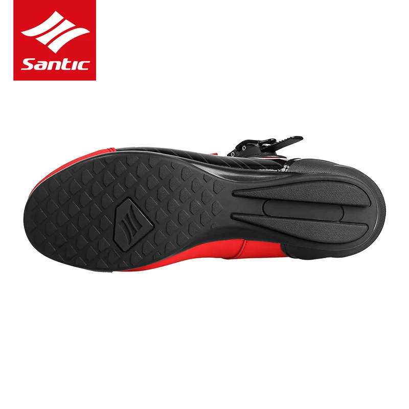 SANTIC велосипедный велосипед велосипедная обувь кроссовки дышащий для занятий спортом на улице профессиональная дорожная велосипедная обувь нескользящее не блокировочное устройство