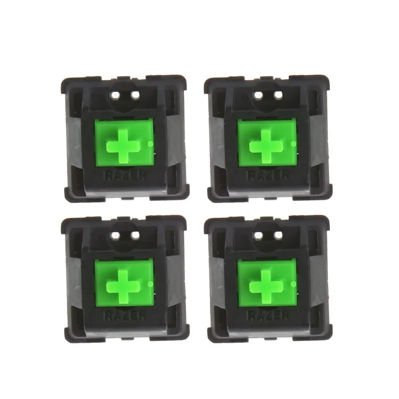 

RGB Magic Axis MX Axis 4pcs Green switches for Razer blackwidow Chroma Gaming Mechanical Keyboard and others with led switch