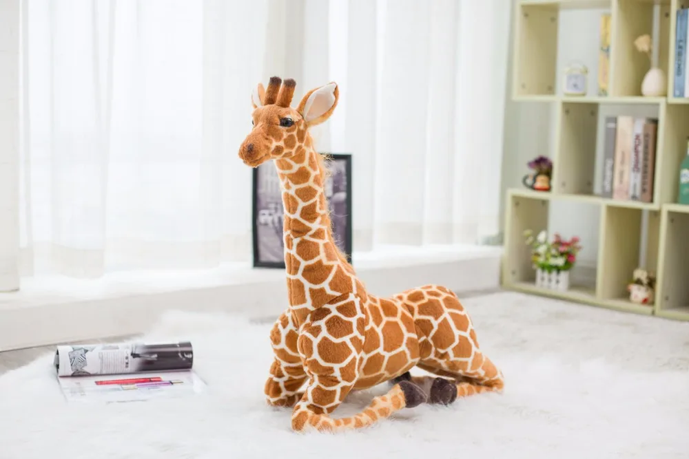 37.8'' Big Plush Giraffe Toy Doll Large Stuffed Animal Soft Doll Kid's Gift US 