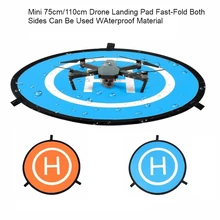 

75CM/110CM Drone Landing Pad Parking Apron Portable Mini Fast-fold Landing Pad For DJI MAVIC Spark Phantom 3/4 Inspire 1 2 Drone