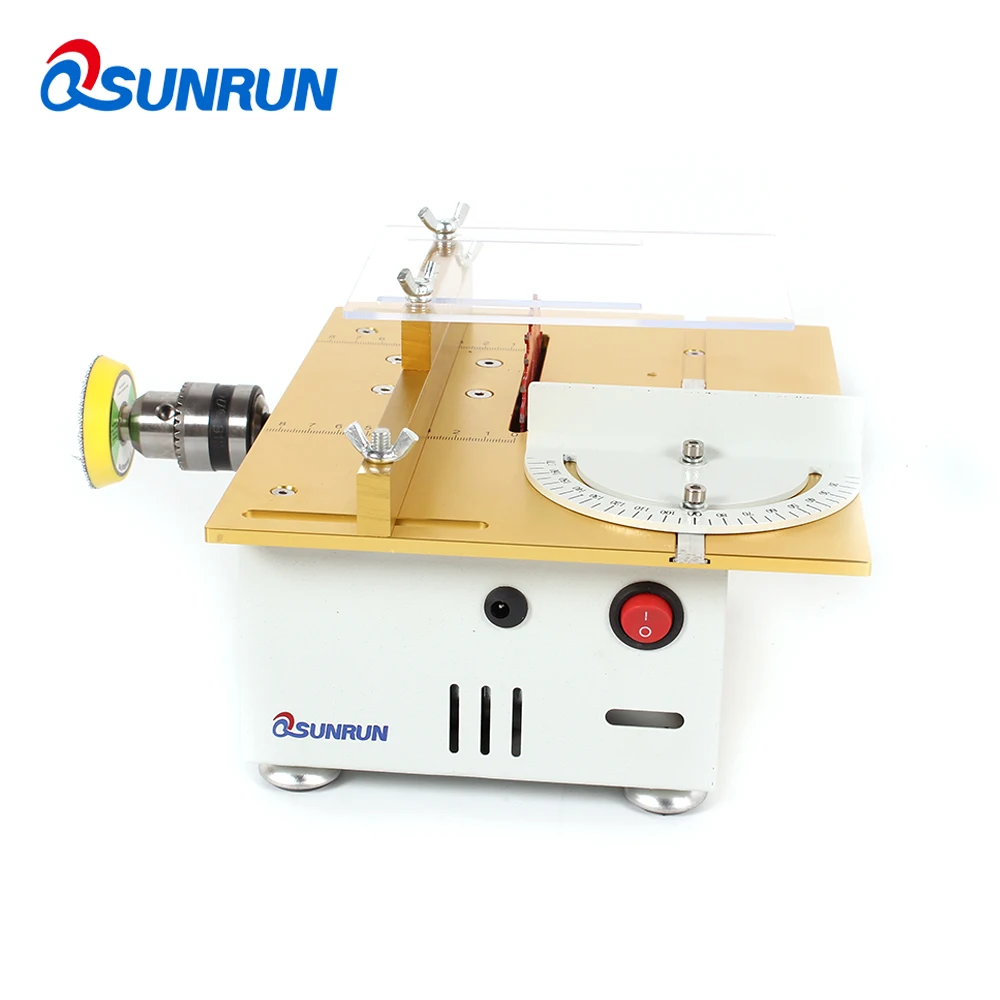DIY Multi-function Miniature Table Saw Woodworking Sawing Saws Cutting Model Saw Cutting Machine Grinding/Polishing/Cutting