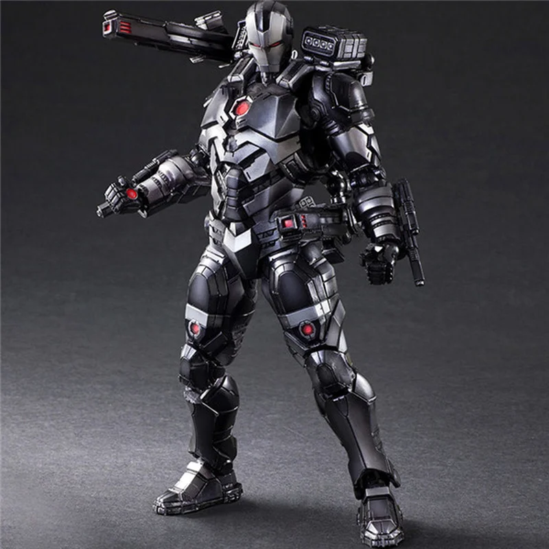 

Play Arts Marvel The Avengers 3 Infinity War Iron Man Action Figures 1/6 PVC Toys War Machine PA Model 25cm