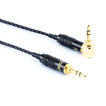 

XIANZUN W-100DL Silver-plated 3.5mm headphone cable audio car Male-Male recording AUX car audio cable